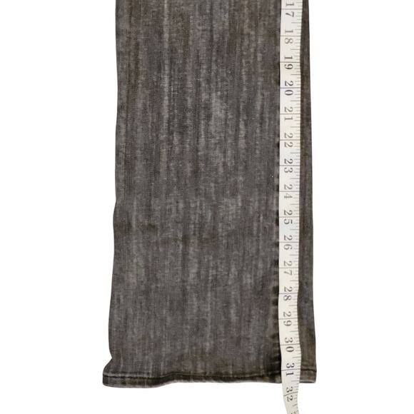 White House Black Market Womens Mid-Rise Boot Jeans in Faded Grey Sz 4 28Wx31.5 - Picture 5 of 7